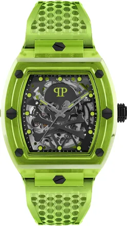 Philipp Plein PWPTA0124 The Skeleton Crystal automatisch horloge