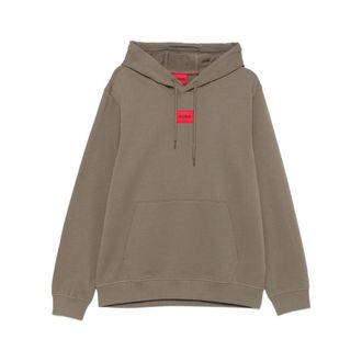 HUGO BOSS Heren, Sweatshirts & Hoodies, Groen, Maat: XL Katoen