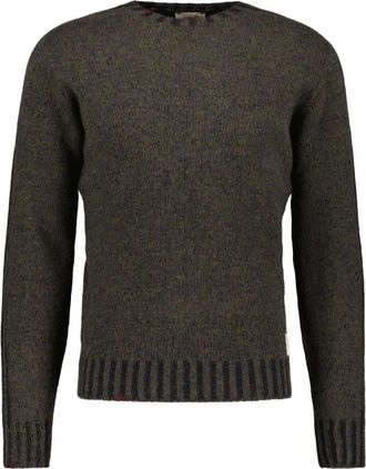 Bob Ronde hals gebreid - Dames - Ronde hals truien - Groen - XL - Truien & Vesten