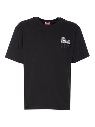 Kenzo Happy Tiger Embroidered T-Shirt