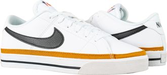 Nike Court Legacy NN Mens Shoes DH3162-100 White Black Desert Ochre
