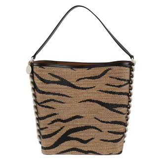 Stella McCartney Raffia Jacquard Tote