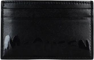 Alexander McQueen Pre-owned Kaarthouder - Heren - Vintage Accessoires - Zwart - ONE Size - Leer - Vintage