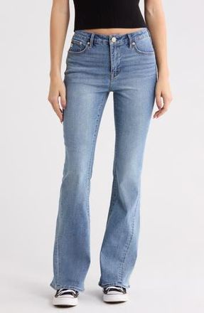 Seven 7 Generation High Waist Flare Jeans in Desert Dust at Nordstrom Rack, Size 10