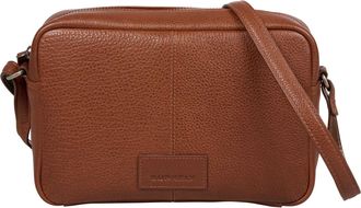 Burkely Leather Shoulder Bag Soft Skylar Camera Bag Chestnut Brown