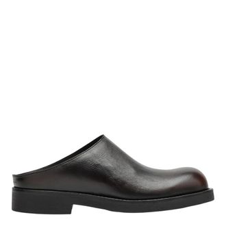 Maison Margiela Schoenen, Heren, Zwart, 45 EU, Leer, Slipper