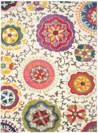 Safavieh Alfombra marfil/multicolor 274 x 366 cm