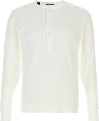Tom Ford White Stretch Cotton T-shirt