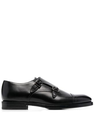 Brunello Cucinelli buckle-fastened monk shoes - Black