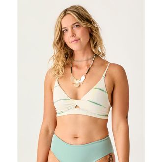 Carve Designs Elba Jade Texture Bralette Top for Water Sports in Aura at Nordstrom, Size Large