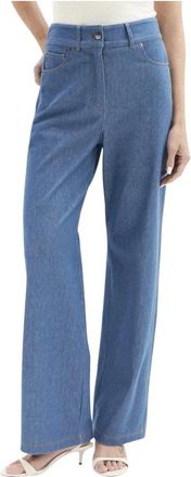 Max Mara Jeans, Dames, Blauw, L, Jeans