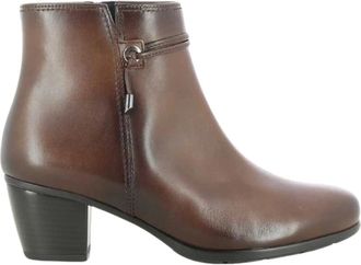 Gabor Dames Cognac Schoenen - Dames - Laarzen met Hak - Bruin - 36 1/2 EU - Schoenen