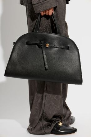 Tory Burch Leather Bag Romy, Womens, Black
