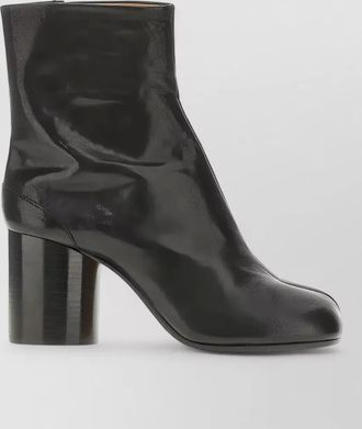Maison Margiela tabi ankle boots high block heel