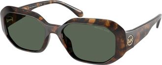 Michael Kors Zonnebril Siesta Key - Dames - Zonnebrillen - Bruin - 54 MM - Accessoires