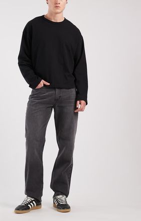 Lee Jeans dritti grigio scuro slavato