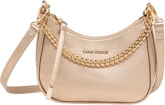 Carlo Colucci Carlo Colucci, Shoulder Bags, female, Brown, Size: ONE SIZE Elegant Shoulder Bag Trendsetter Style