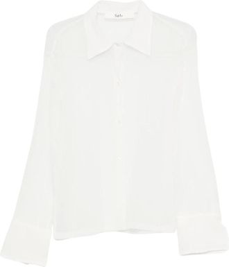 S&eacute;fr Mujer, Blusas y Camisas, Blanco, Talla: S