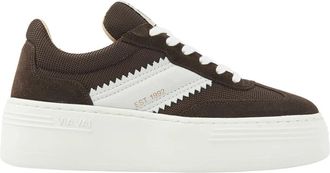 VIA VAI Isa Lou Sneakers - Dames - Sneakers - Bruin - 41 EU - Leer - Schoenen