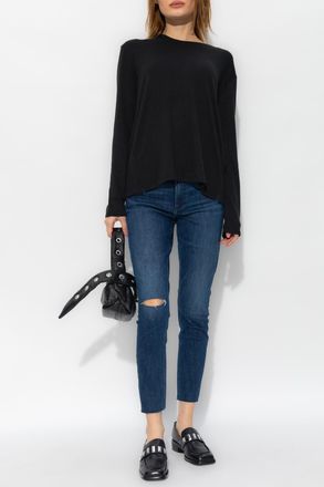 Rag & Bone Black Long-sleeve Top, Womens, Black