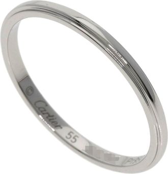 Cartier Platinum 950 Band Ring (Pre-Owned)