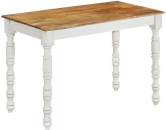 vidaXL Dining Table 110x60x76 cm Solid Wood Mango vidaXL