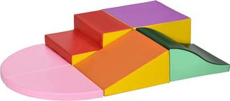 HOMCOM Bloques de espuma 150x100x24 cm multicolor