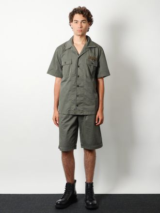 Dolce & Gabbana Mens Cotton Shorts Green