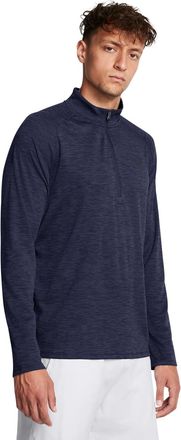 Under Armour Mens Tech Half Zip Top Midnight Navy L