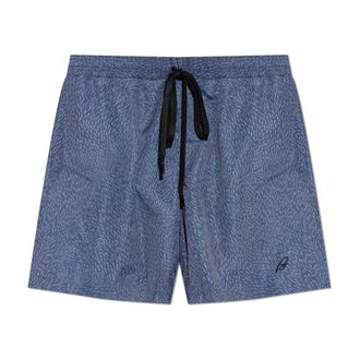 Brioni Beachwear, male, Blue, Size: XL Classic Swim Shorts