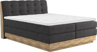 HOME AFFAIRE Boxspringbett »Naome« Boxspringbett, Inklusive Topper