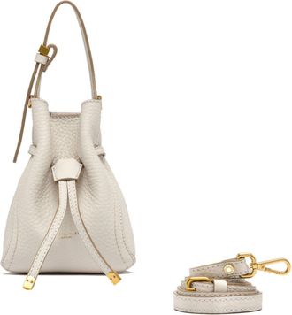 Gianni Chiarini Soft Textured Double Leather Handbag With Adjustable Strap