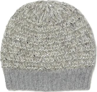 PESERICO Cappello con paillettes - Grigio