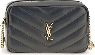 Saint Laurent LouLou Crossbody Bag Black