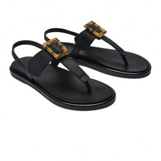 Olukai WomenS LaI T-Bar Strappy Beach Sandals In Black