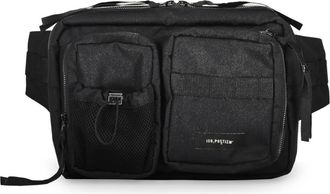 ISO.POETISM Technical Fabric Belt Bag - Heren - Heuptassen - Zwart - ONE Size - Polyester - Tassen