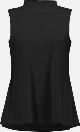 Joseph Ribkoff Womens Silky Knit Fit & Flare Sleeveless Top In Black
