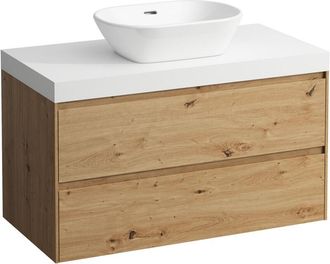 Laufen Lani Encimera De Lavabo Blanco Mate Incl. Mueble Bajo - Laufen