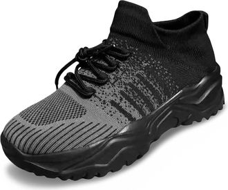 Generic Womens Solid Color Fashion Sneakers Four Season Lace Up Running Shoes with Flying Woven Design Womens Trainers Size 7 Ladies 8 Slip On Extra Wide for 