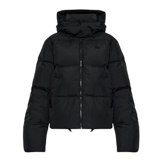 Lacoste Chaqueta de plum&oacute;n con capucha extra&iacute;ble - Jackets - Mujer - Negro - 2XL