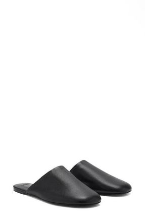 Mango Square Toe Mule in Black at Nordstrom, Size 7.5Us