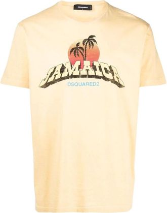 Dsquared2 Uomo, Top, Beige, S, new