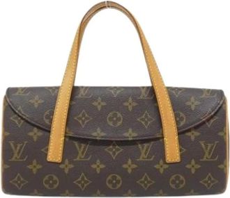 Louis Vuitton Pre-owned Handbags, female, Brown, Size: ONE SIZE Pre-owned Vintage Canvas Handbag