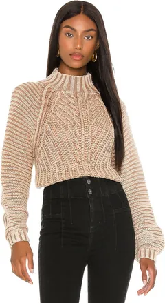 Free People Sweetheart Sweater In Sand Castle