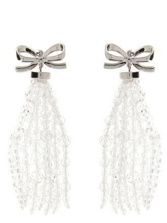 Self Portrait Womens Silver Copper Earrings