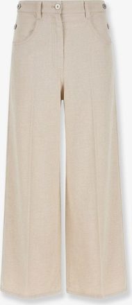 Brunello Cucinelli Pantaloni The Maxi Sailor Jean-Low Slung - BRUNELLO CUCINELLI - gender_Woman