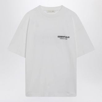 Fear of God White T Shirt With Logo Print