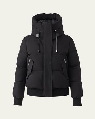 Mackage Nefi Nordic Tech Down Jacket with Hood