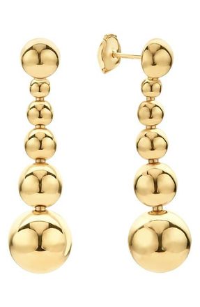 Lagos Caviar Ball Drop Dangle Earrings in Gold at Nordstrom