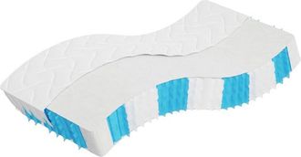 vidaXL Colchón de muelles ensacados firmeza media 70x200 cm Vidaxl